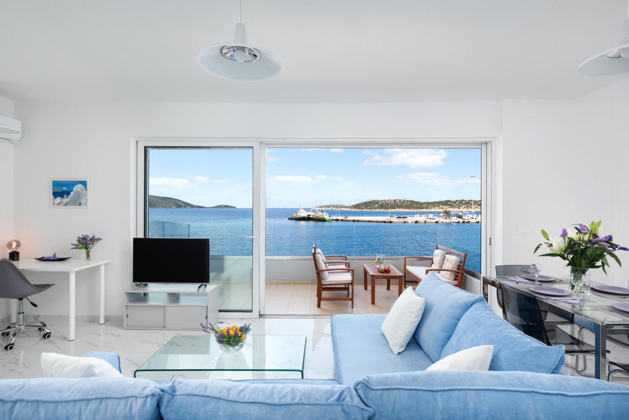 Sea View Bliss 2Br Agios Getaway Ágios Nikólaos Exterior foto